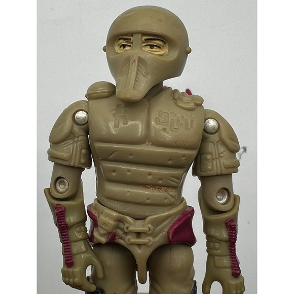 GI Joe vintage 1988 Cobra NULLIFIER Destro's Iron Grenadiers Pilot Incomplete - Picture 16 of 16